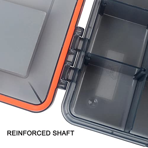 MiOYOOW Tackle Dividers, Lure Tray Detachable Storage Waterproof Box for Holding Bait Hook Fly Fishing Tool Accessory - Image 2