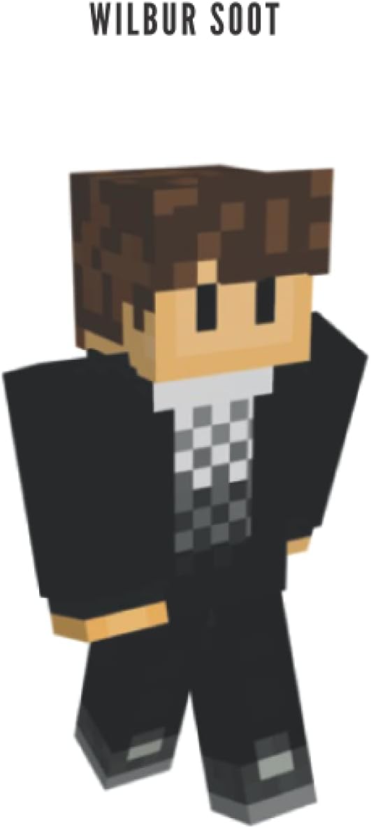 WILBUR SOOT: Wilbur Soot Notebook - Wilbur Soot Art - Wilbur Soot Fanart - Wilbur Soot Skin - Wilbur Soot Smp - Dream Team - Dream Team Smp - Dream ... Smp Fanart - Dream Smp Art - Minecraft - Mcyt