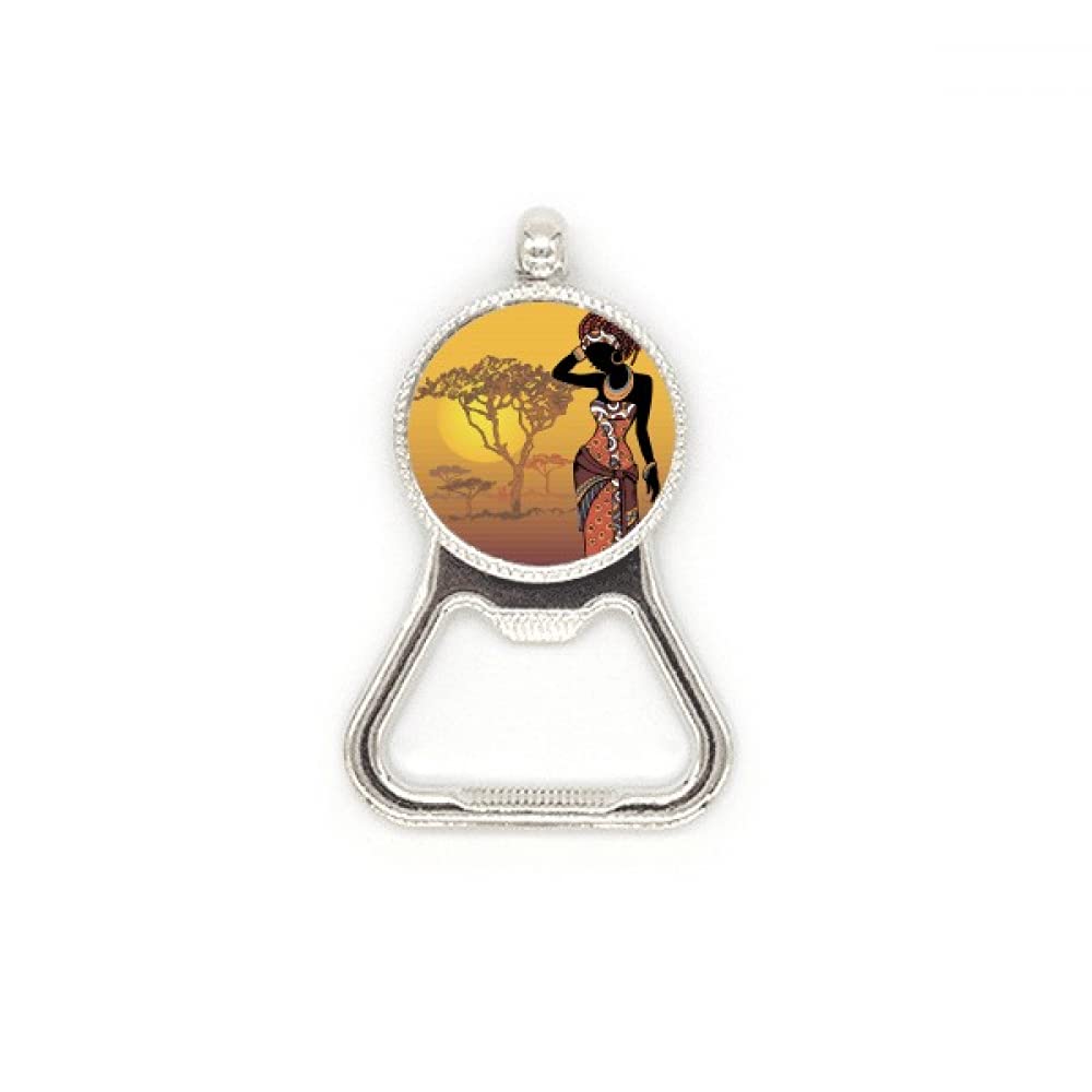 Décapsuleur bière acier inoxydable African Savanna idée cadeau homme