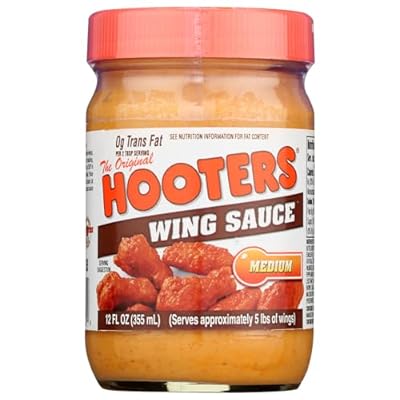 Hooters Sauce Wing Medium