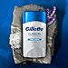 Gillette Clinical Antiperspirant and Deodorant for Men, 72hr Sweat & Odor Protection, Long Lasting Freshness, Anti-White Mark Technology, Clear Gel, Cool Wave Scent, 2.6 oz