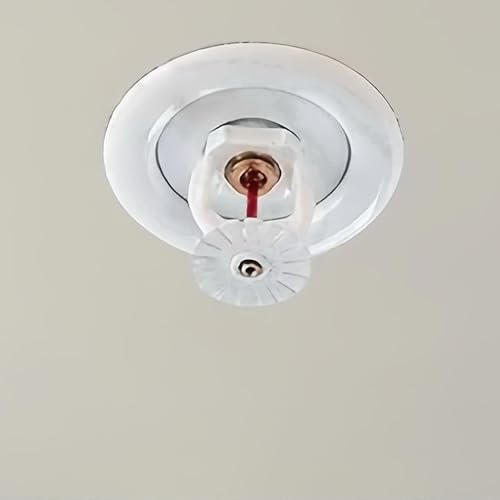 Miniatura 3 de TunaMax Paquete de 2 protectores de aspersor de incendios IPS de 3/4 pulgadas, cubierta estándar para cabezal de rociador, anillo de moldura de