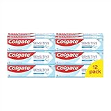 Colgate Sensitive Sensifoam Teeth Whitening Toothpaste 75ml x12 - Fluoride Toothpaste - Fresh Breath - Helps Restore Teeth Whiteness