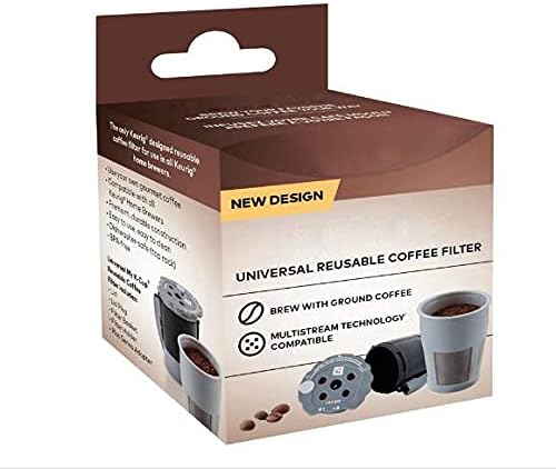 NANANANA Universal Reusable Coffee Filter for Keurig My K Cup Pod Coffee Makers