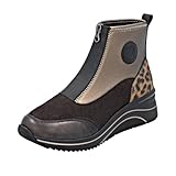 Remonte Femme D0t78 Bottines, métal, 38 EU