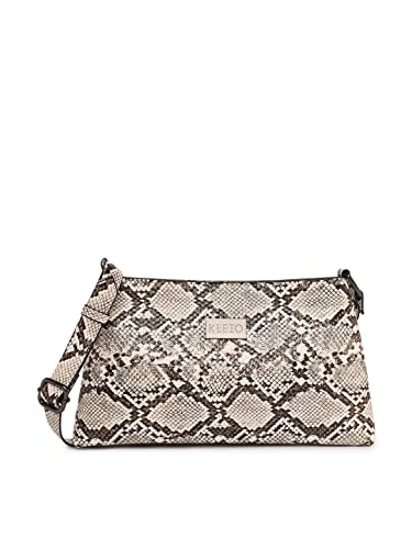 Image of KLEIO Sleek Animal Printed Textured PU Leather Shoulder Sling Bag for Women Girls (HO8073K)