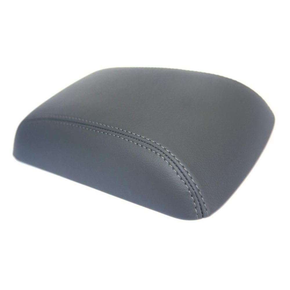 VXTMXEWTPC Center Console Armrest Leather Synthetic Cover Gray for Hyundai for Santa Fe 2007-2012 1pc HYU-SAN-0712