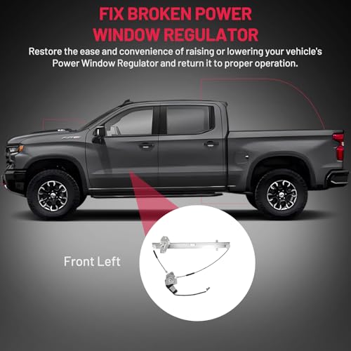 Image of BDFHYK 741-011 Power Window Regulator with Motor Front Right Compatible with Honda Odyssey 1999-2004
