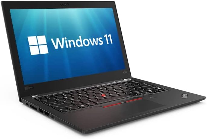 Lenovo ThinkPad X280 12.5" HD Display Windows 11 Pro Quad Core i5-8350U 8GB 256GB SSD WebCam WiFi Ultrabook (Renewed)