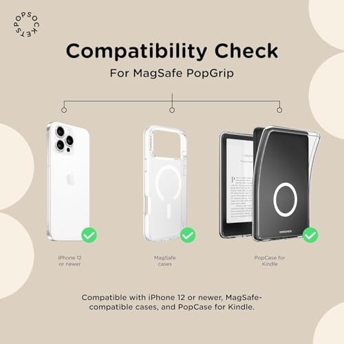 PopSockets Phone Grip for MagSafe, Magnetic Holder, Phone Stand, Funny - Bride to Be — view 4