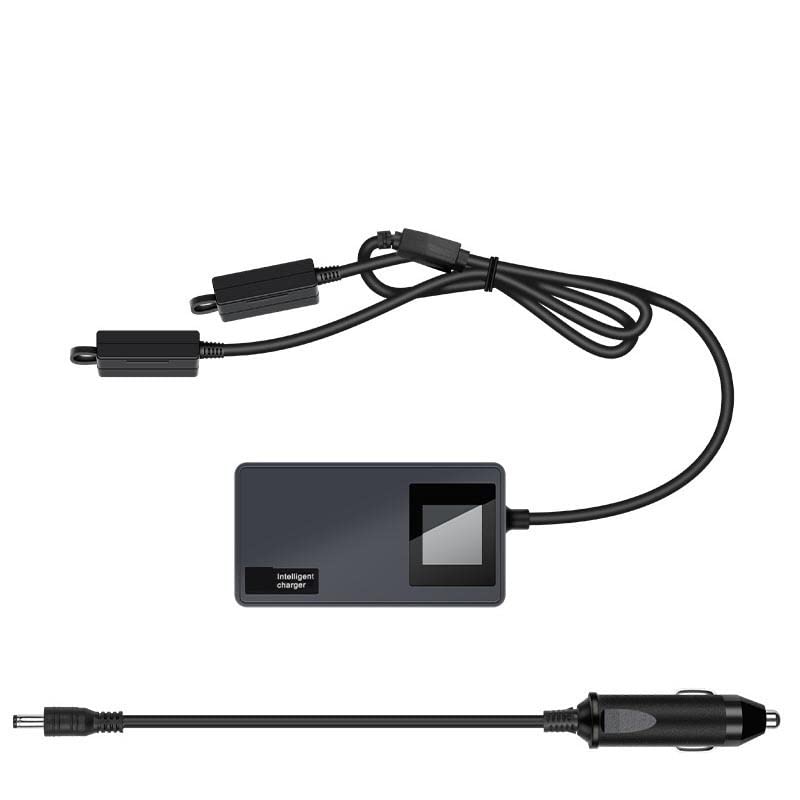 Caricabatteria da Auto for DJI Mavic 3 Drone Batteria con 2 Porte di Ricarica della Batteria Ricarica Rapida e for DJI Mavic 3 Cine Caricabatteria da Auto Accessori (Color : LCD Car Charger)