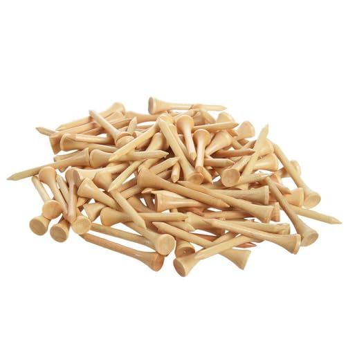 500 piezas Clavos de Golf para Tee de Bola de Madera, Clavo para Bola de T Ball de 54mm miniatura 4