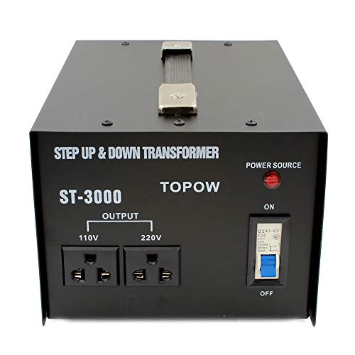 Topow 3000 Watt Voltage Transformer 3000 Watt Step Up And Down Converter #TOP1