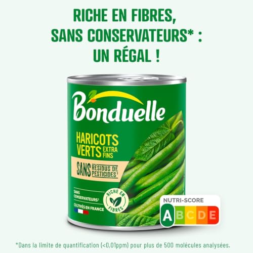 Bonduelle haricots verts extra fins - vue 4