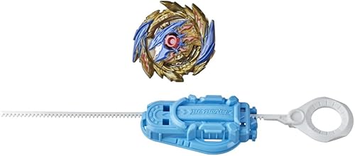 BeyBlade Burst Surge Speedstorm Super Hyperion H6 Spinning Top Starter Pack - Juego de batalla tipo ataque con lanzador, juguete para niños