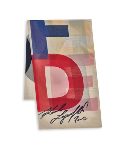 KARL LAGERFELD womens Icon Karl Graphic Lightweight Pashmina3