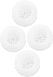 ABOOFAN 4 Piezas molde baozi Molde para hacer bollos rellenos al vapor molde de masa de cocina Bao Bun Shaper Herramienta de shaper de bola de masa molde de cocina páginas blanco