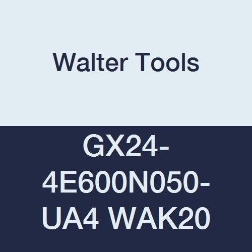 GX24-4E600N050-UA4 WAK20 Carbide Tiger-Tec Grooving Indexable Turning Insert, 0.020" Corner Radius (Pack of 10)