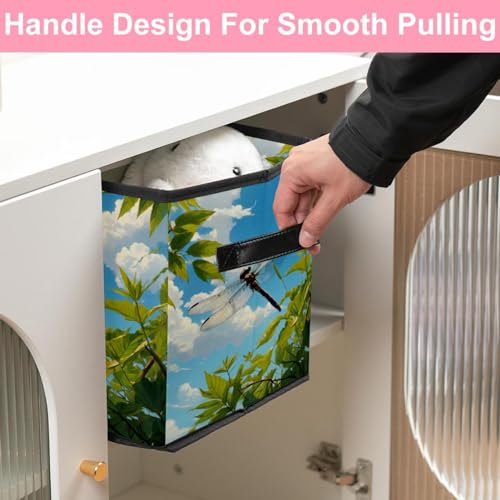 Boîte de rangement pliable libellule pour éliminer le désordre