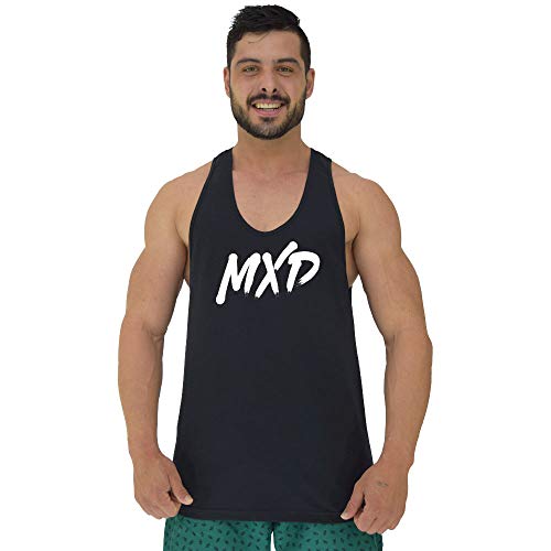 Kit 4 Regata Cavada Masculina MXD Conceito Cores Coloridas Para Todos Estilos Caveira Academia Trein