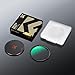K&F CONCEPT 72mm Magnetic MC UV Lens Protection Filter + Lens Filter Cap with 28 Multi-Layer Coatings Waterproof/Scratch Resistant Ultra-Slim UV Filter for Camera Lens (Nano-X Series)