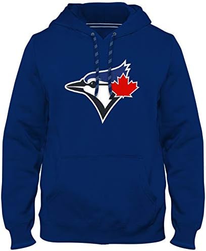 Bulletin Toronto Blue Jays MLB Express Twill Logo Hoodie - Royal Blue (Birdhead) - Medium
