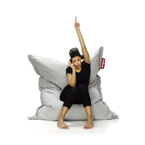 Fatboy The Original Stonewashed Bean Bag Chair, Silver Grey #TOP1