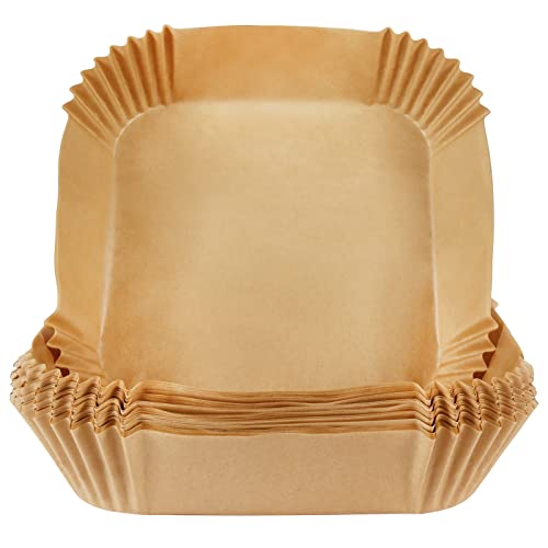 Image of BYKITCHEN Small Square Air Fryer Parchment Paper for 3 to 6QT Airfryer