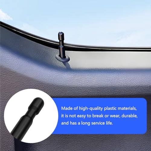 image for Mandark 4PCS Car Door Lock Knobs, Front Rear Auto Interior Door Lockin