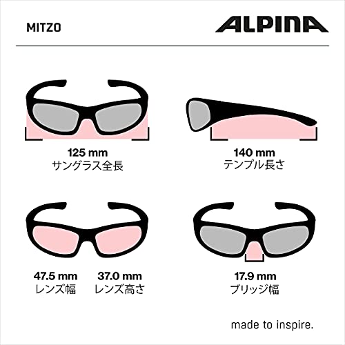 ALPINA MITZO, Occhiali da Sole Unisex-Bambini