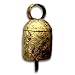 One Dozen 2.5 inches high Rounded Top Tin Bells with Metal Striker Bell Chime