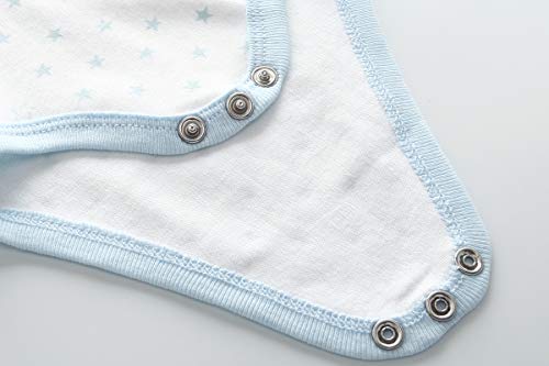 Kiddiezoom Baby Bodysuit Newborn Short Sleeve baby One-Piece Cotton 5-Pack baby clothes4