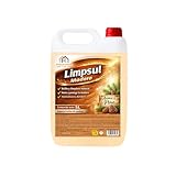 FREGASUELOS JABONOSO PARA SUPERFICIES DE MADERA, TARIMA, PARQUÉ, MUEBLES. LIMPSUL MADERA GARRAFA 5 LITROS