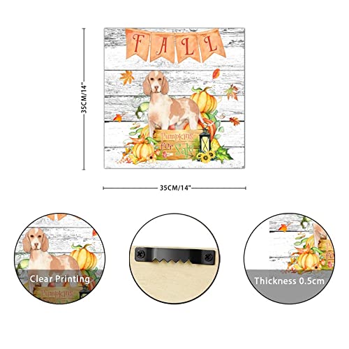Plaque murale d'Alaska en bois tableau rustique 35x35cm