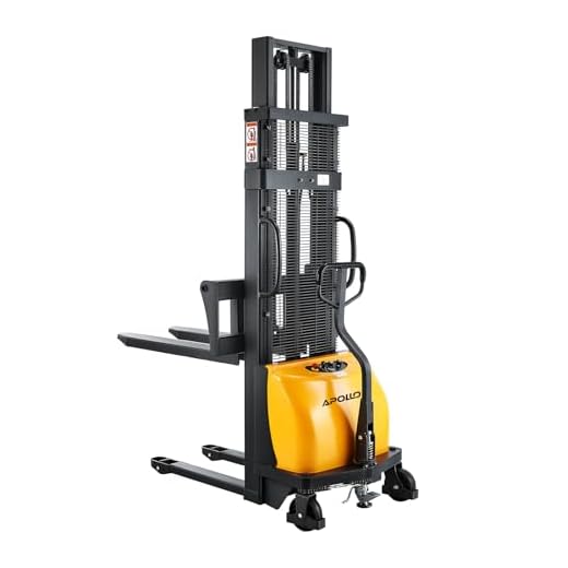 Apollolift 2200lb Semi-Electric Stacker 118"