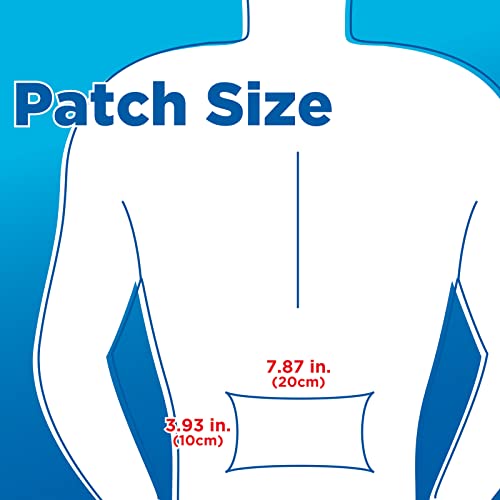 image for Amazon Basic Care Medicated Cold Hot 5% Menthol Patch, 7.87” x 3.93�