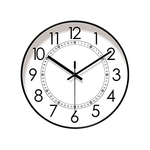 Horloge salon décoration murale quartz 12 pouces pour maison moderne