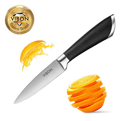 VIBON 3.5 Inches Paring Knife, Fruit Knife Ktchen Vegetable Cutlery