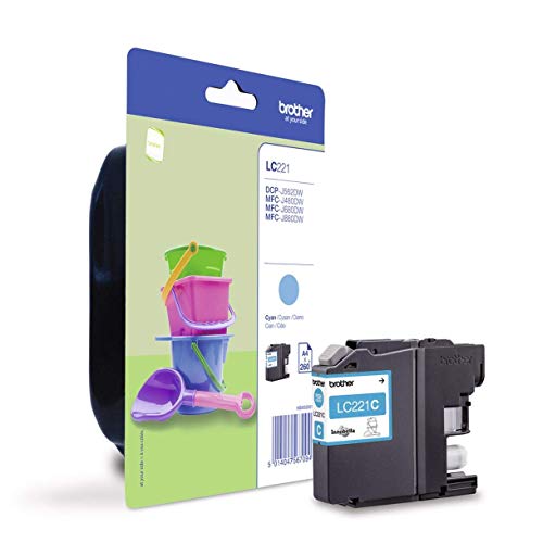 Brother 948903 Cartouche d'encre d'origine compatible avec Imprimante DCP-J562DW/MFC-J480DW/MFC-J880DW Cyan
