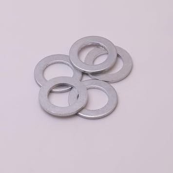 GoldPlug SW-03 | Made in USA | Aluminum Crush Washer | 12mm, 5-Pack, Fits MP-01/MP-01T/AP-03 and Other 12mm Plugs |