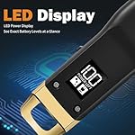 Beard Trimmer for Men - Rechargeable Men's Hair Clippers & Razor, Cordless Hair Trimmer for Face, Neck, Groin & Manscaping, Ideal Gift for Men, Black - Image 5