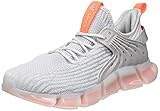 Sandic Herren Laufschuhe Turnschuhe Sportschuhe Sneaker Running Freizeit Straßenlaufschuhe Leichtgewichts Atmungsaktiv Walkingschuhe Outdoor Fitness Jogging (Grau, Numeric_43)