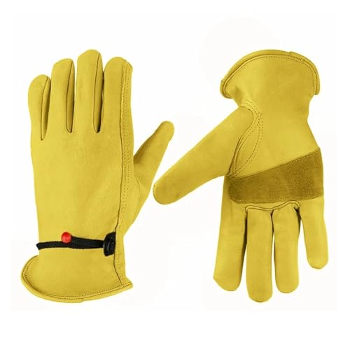 Gants de protection en cuir anti-coupure ignifuges taille XL