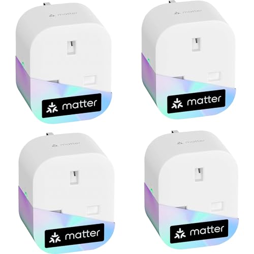 Meross Smart Plug Mini, Model 13A, 4 Pack