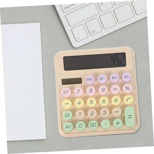 Calculadora de escritorio teclado mecánico DOITOOL pequeña para aprender matemáticas 7