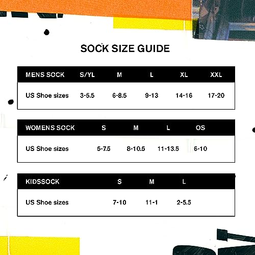 Chaussettes Stance Tab Skedaddle courtes de sport trois paires