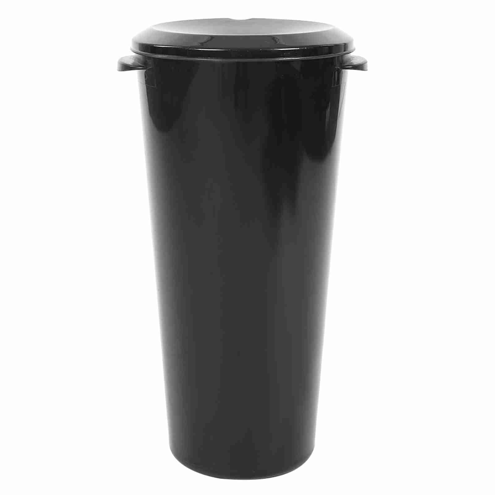 Seau de lavabo mobile 10 L, réservoir de bassin de shampoing pour salon de coiffure, seau de collecte d'eau en plastique de grande capacité avec trou de vidange pour coiffeur et