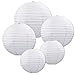 Produktbild Papierlaterne 10 Stücke weiße Papier Laterne Lampion rund Lampenschirm Papierlampen Hochtzeit Party Dekoration Ballform 16"