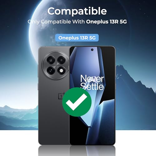 Image of A rtistque Back Cover Case for OnePlus 13R | with Inner Fabric | Stylish AirBag Case | Liquid Stripe Silicone | Camera Protection | Anti Slip Grip | Back Cover - Black