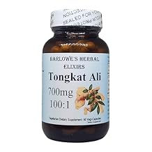 Tongkat Ali 1001 Extract Powder 700mg - 60 Veggie Capsules, Supports Overall Health & Endurance - No Stearates, No Fillers, Glass-Bottled, Non-GMO, Gluten-Free, Third Party Tested